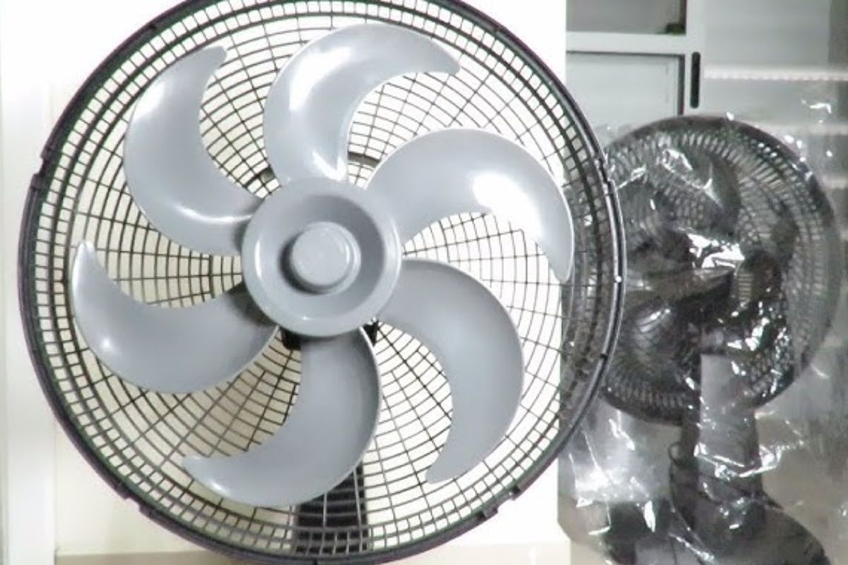 deixar hélice de ventilador branca