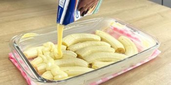 Doce de banana com leite condensado