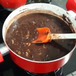 engrossar caldo de feijão