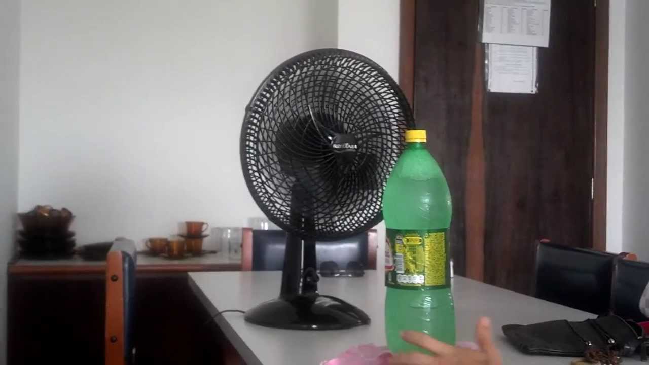 fazer ventilador gelar igual ar