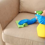 limpar sofá com borrifador 2