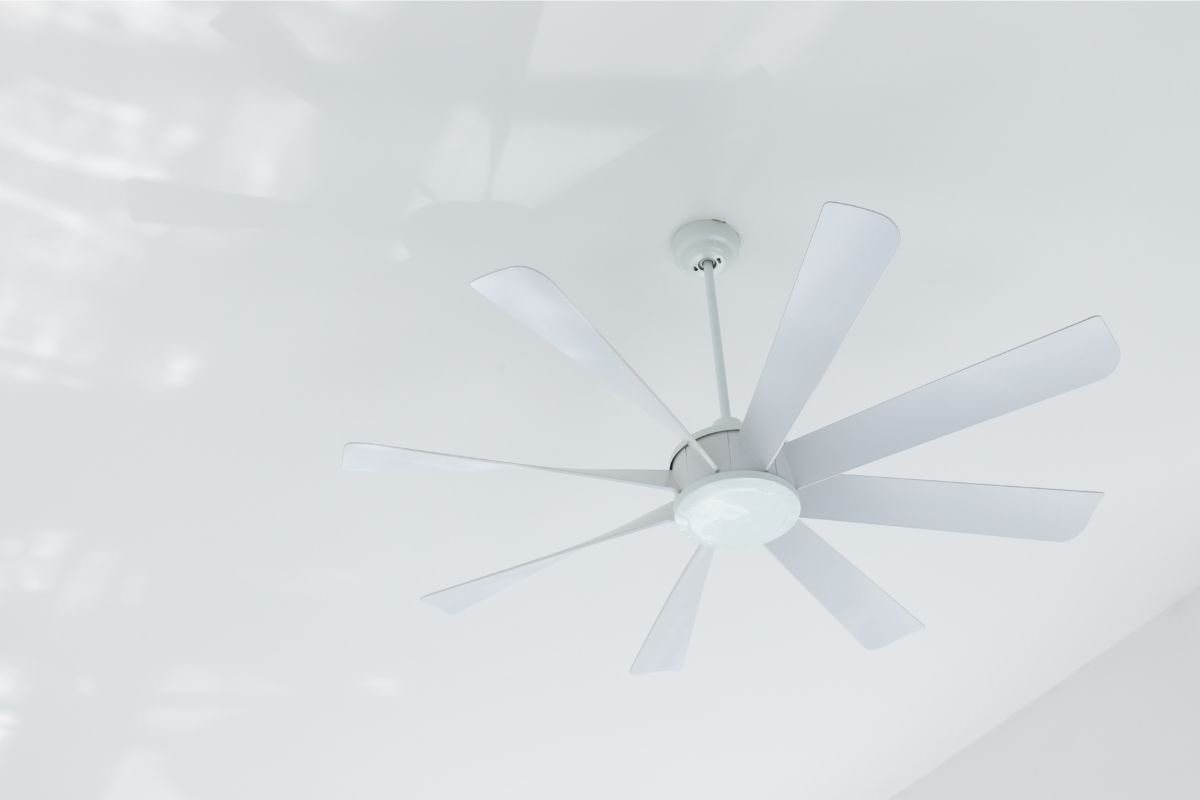 limpar ventilador branco