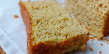 Pão de banana sem trigo