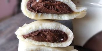 Pastel de leite ninho com nutella