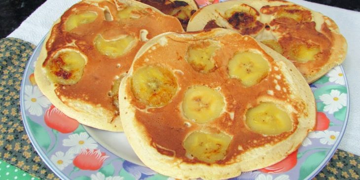 receitas de panqueca de banana