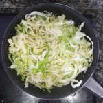 Repolho rasgado temperado tudo gostoso