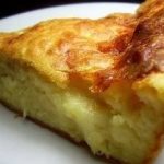 Torta de liquidificador de queijo 3 queijos