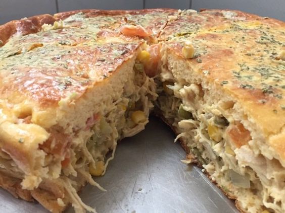 torta de sardinha de liquidificador sem trigo prática
