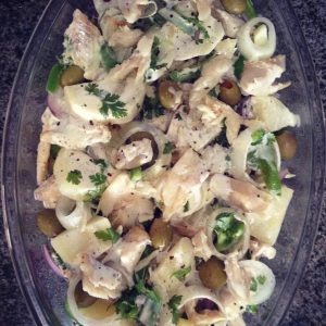 Bacalhau de forno com batatas