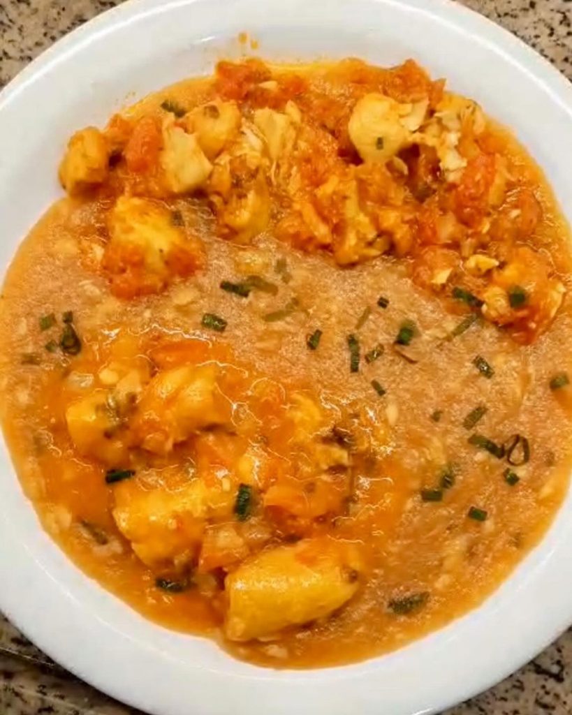 Pirão de peixe de vó