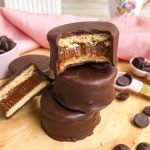 Alfajor de biscoito maria