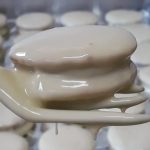 Alfajor de chocolate branco