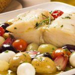 Bacalhau de forno tudo gostoso