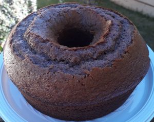 Bolo de chocolate com iogurte