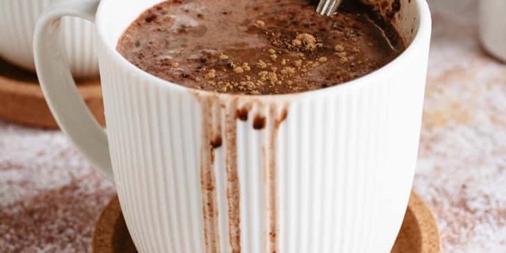 Chocolate quente com gengibre