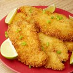 Filé de frango crocante prático