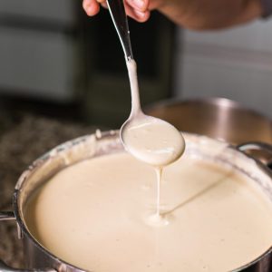 Molho bechamel caseiro