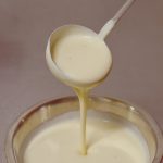 Molho bechamel com gema de ovo