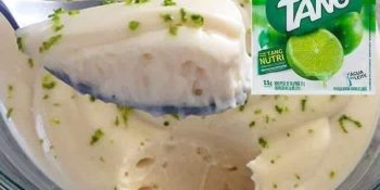 Mousse com 1 creme de leite