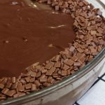 Mousse de chocolate com ganache tudo gostoso