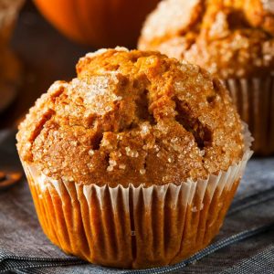 Muffin de abóbora fit