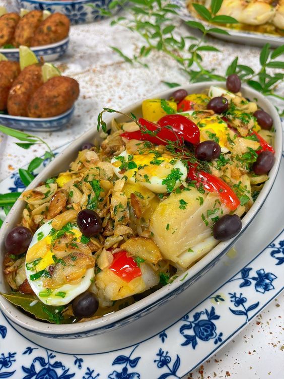 bacalhau de forno prático demais