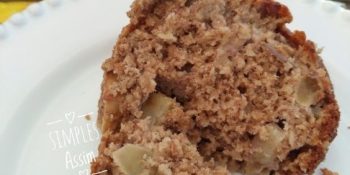 Receita de bolo de banana para vovó porque ela é um amor