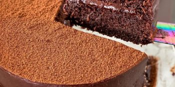 O bolo de chocolate do Edu Guedes é o melhor do mundo