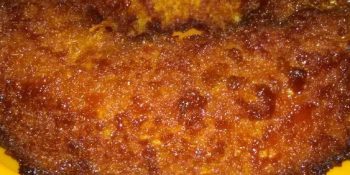 Bolo de macaxeira pequeno