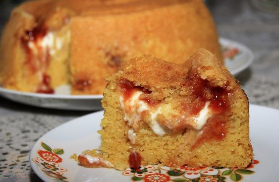 bolo de milho com flocão simples palmirinha