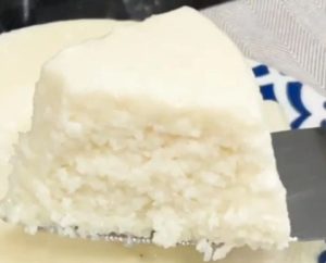 bolo de tapioca granulada da titia