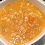 Canja de galinha fit tudo gostoso