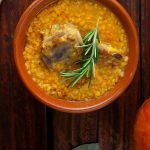 Canjiquinha com charque tudo gostoso