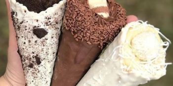 Cone trufado para páscoa