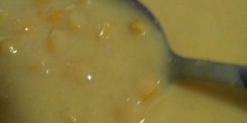 Creme de milho de espiga
