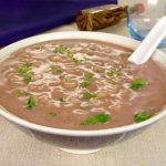 feijão com caldo cremoso tudo gostoso