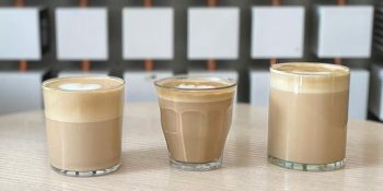 Flat white igual do starbucks