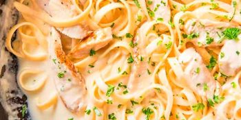 Molho branco simples para macarrão