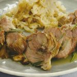 Pernil assado com maionese fácil simples
