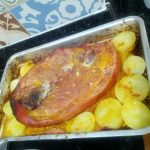 Pernil de porco assado Ana Maria