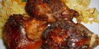 Pernil de porco no forno