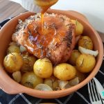 Picanha de forno com batatas tudo gostoso