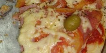 Pizza de liquidificador fácil
