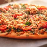 pizza de tilápia tudo gostoso