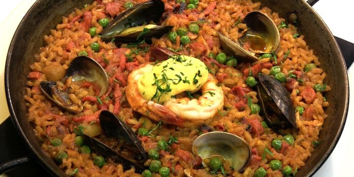 receitas de paella