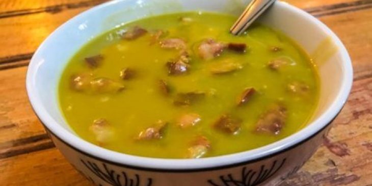 sopa de ervilha com calabresa ana maria