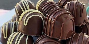Trufa de chocolate para páscoa