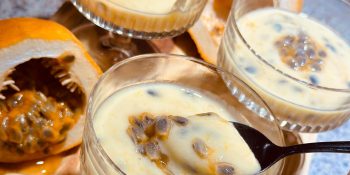 Esse mousse de maracujá sem açúcar a vovó vai amar demais