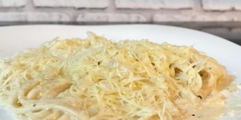 Macarrão ao creme de limão que minhas tias amam