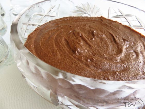 Mousse de chocolate da vovó prático